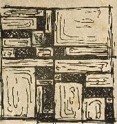 Study for Stained-Glass Composition III, Theo van Doesburg